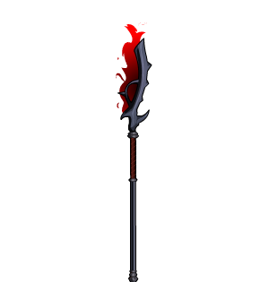 Blood Flame Dragon Polearm