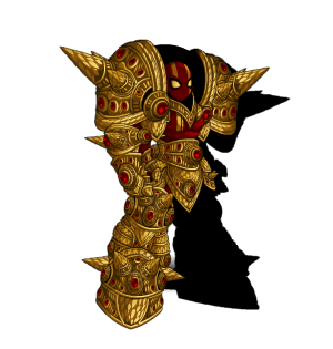 Blood Titan Armor male