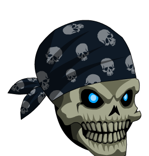 Waterlogged Zombie Bandana