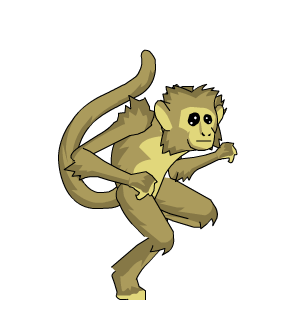 Baby Oasis Monkey