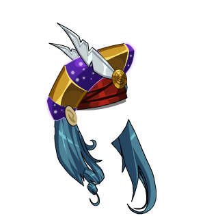 Enchanted Celestial Bard Helm Locks