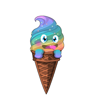 Sparkly IceCream Pet