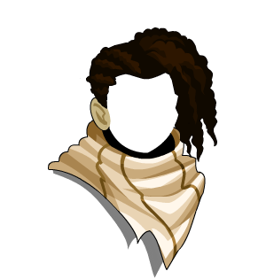 Dune Strider Scarf + Curls
