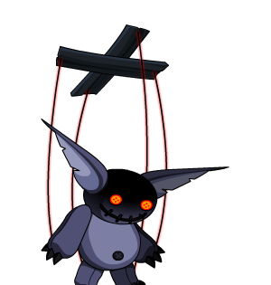 Milton Imp Puppet