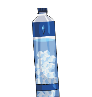 Summer Beach Water Bottle