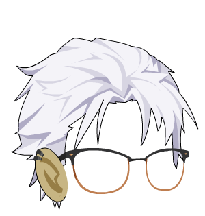 Gothic Alchemist Hair + Glasses