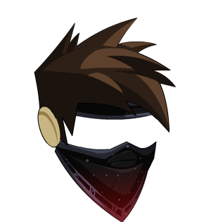 ShadowFlame Rogue's Mask