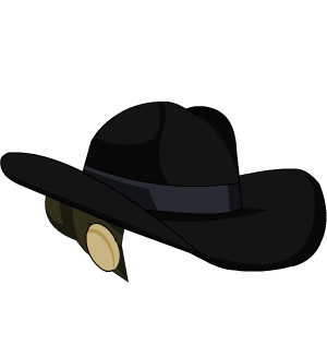 Dark Bandit Female Hat