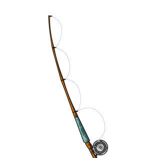 Fishing Rod Backstrap
