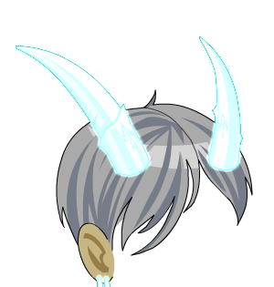 Horned Cyberspace Dragon of Time Hair