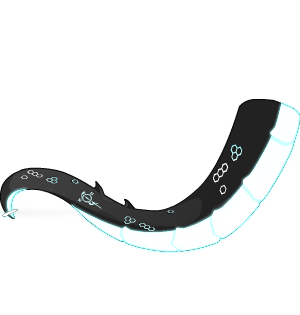 Cyberspace Dragon of Time Tail