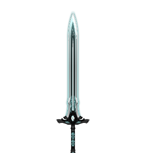 Cyberspace Dragon of Time Sword
