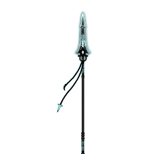 Cyberspace Dragon of Time Polearm