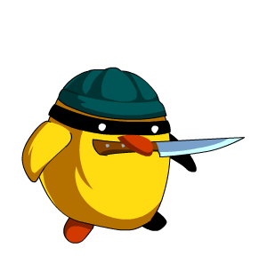 Robber Ducky Pet