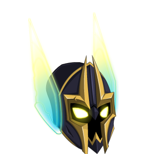Somnium Paladin's Winged Helmet