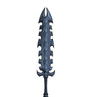 Empowered Purple Draconian Blade