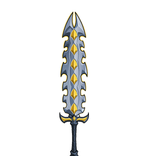 Empowered Golden Draconian Blade