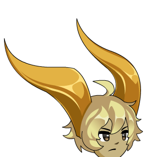 Golden Dragon's Horns & Hair