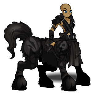 Obsidian Centaur Lord male