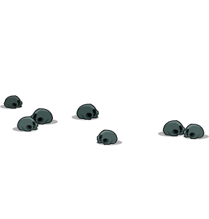 Scattered Skulls