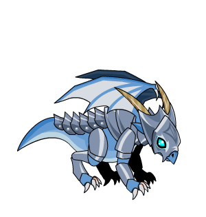 Armored Baby Frost Dragon