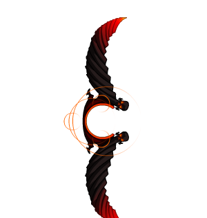 The Crescent of Inferno Bow