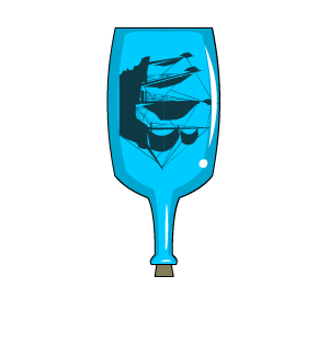 Ghost Ship in a Bottle