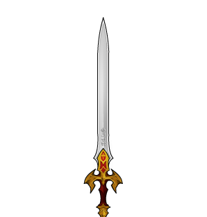Crimson Knight's Blade