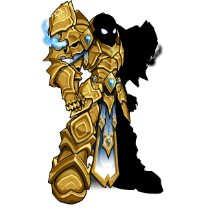 Golden Warlord Armor male