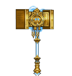 Golden Warlord Hammer