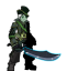 Rotting Naval Commander